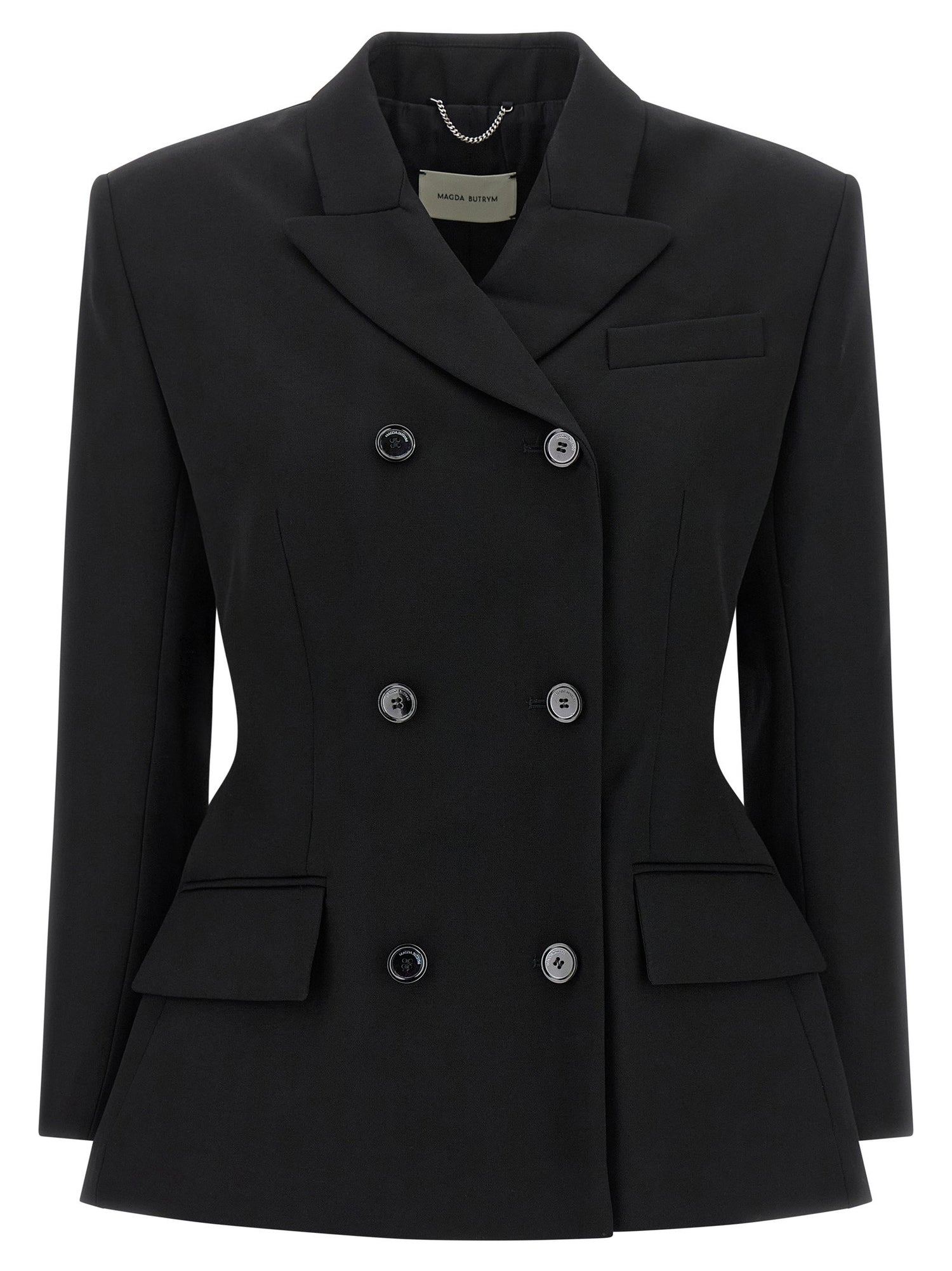 Magda Butrym 01 Blazer Black  