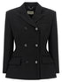 Magda Butrym 01 Blazer Black  