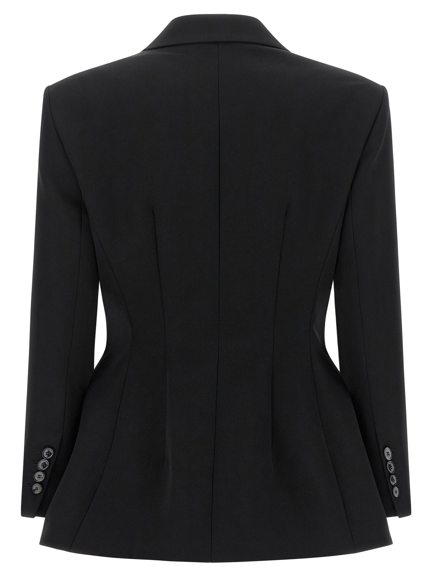 Magda Butrym 01 Blazer Black  