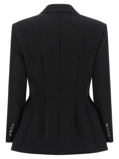 Magda Butrym 01 Blazer Black  