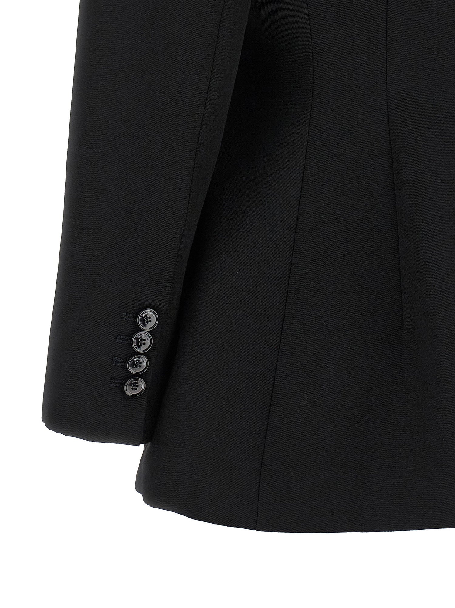 Magda Butrym 01 Blazer Black  