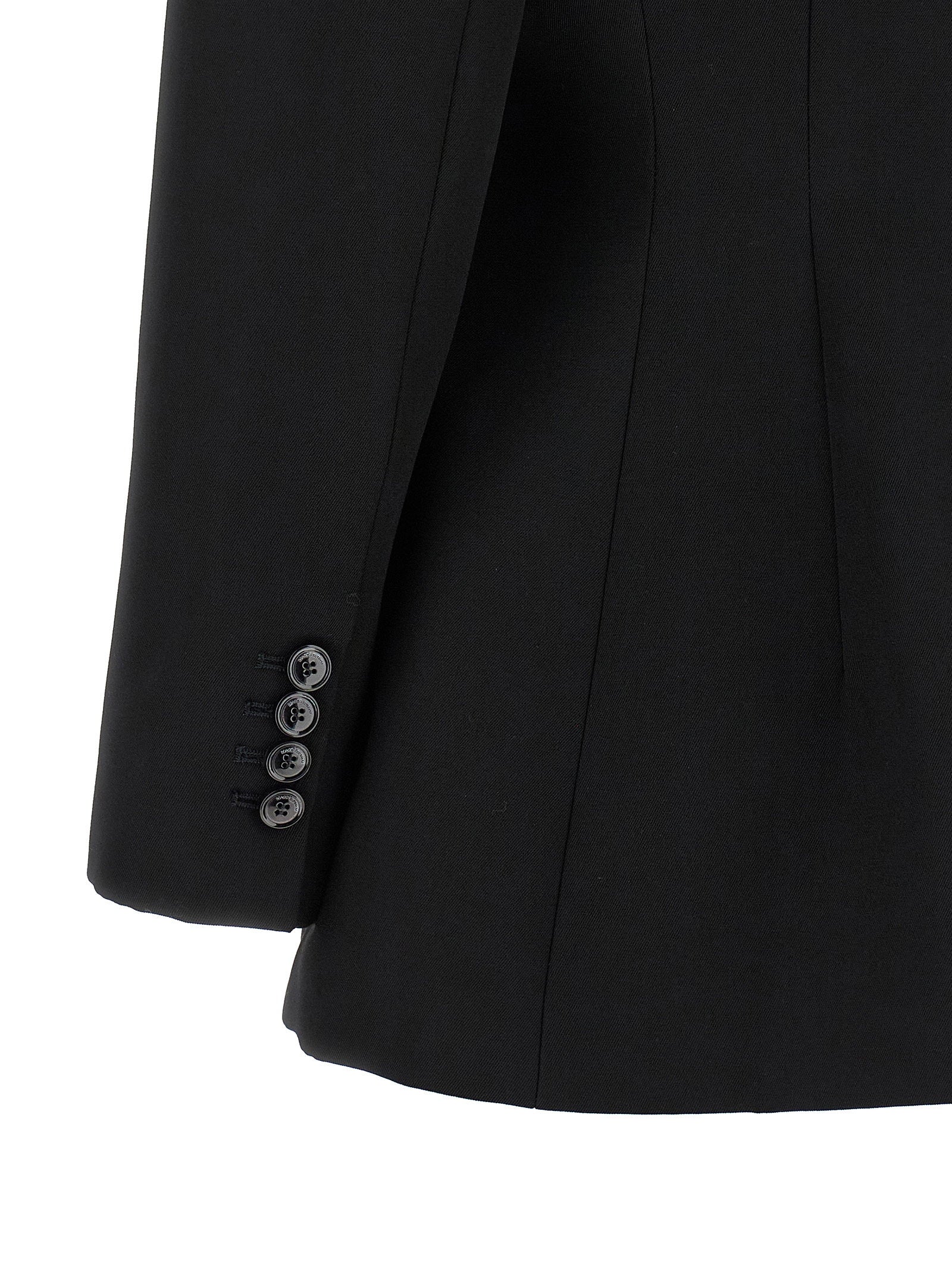 Magda Butrym 01 Blazer Black  