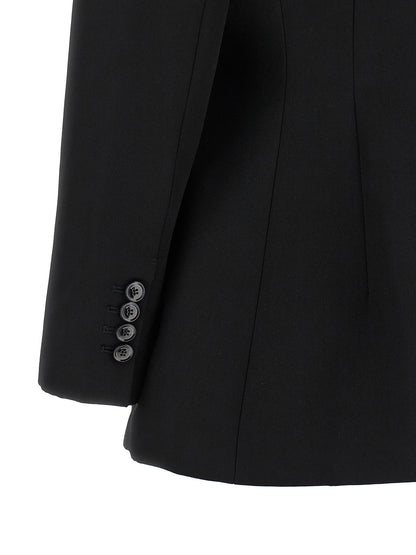 Magda Butrym 01 Blazer Black  