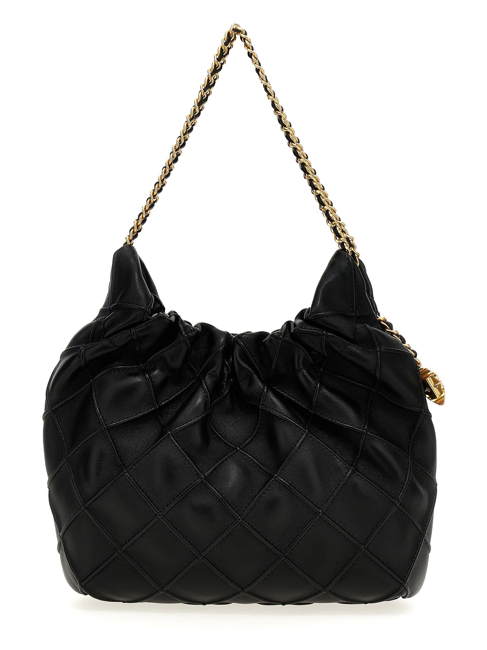 Tory Burch Fleming Mini Handbag Black  
