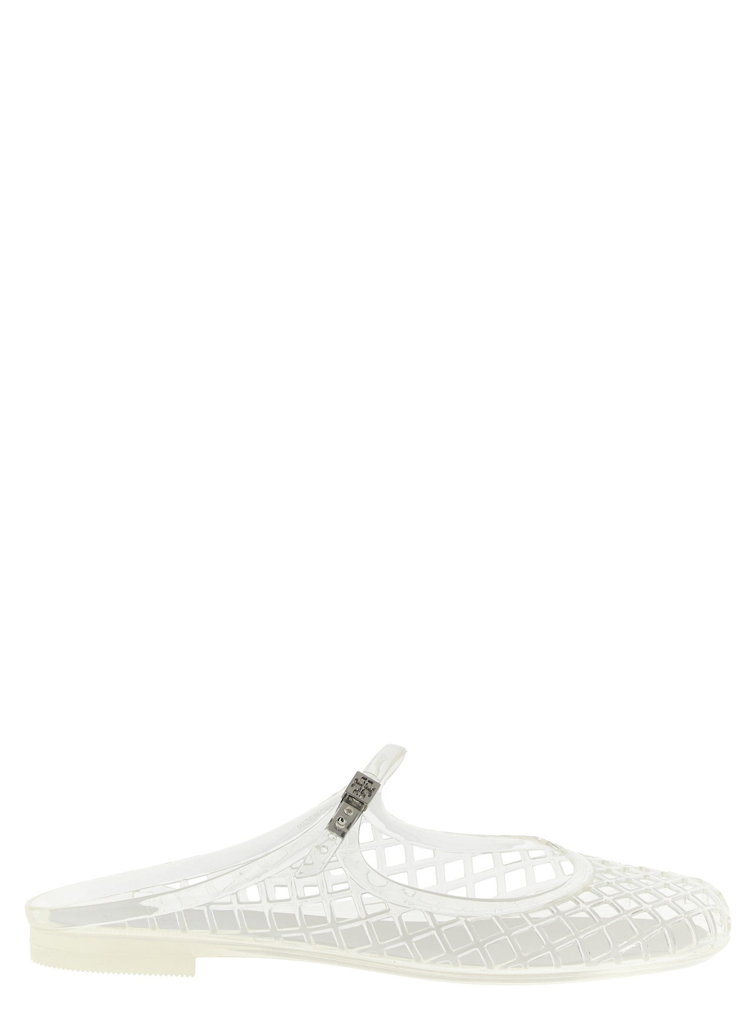 Tory Burch Mello Mary Jane Jelly Sabots White