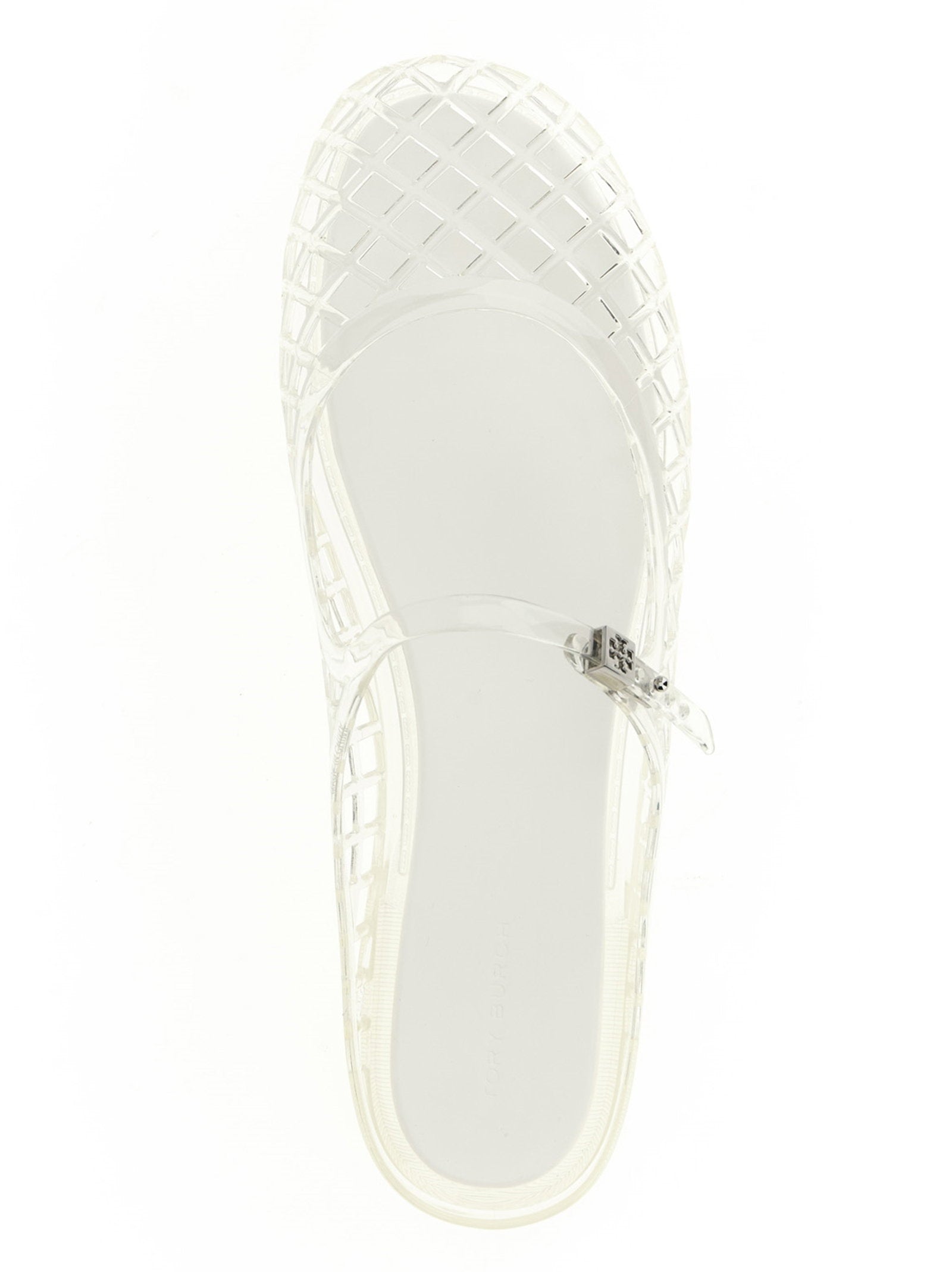 Tory Burch Mello Mary Jane Jelly Sabots White