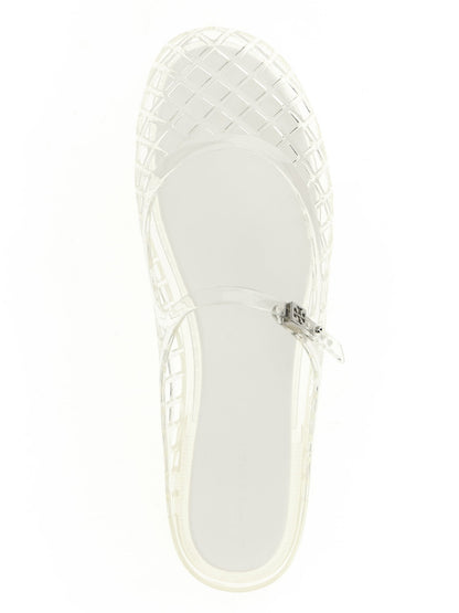 Tory Burch Mello Mary Jane Jelly Sabots White