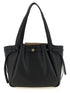 Tory Burch Romy Tote Shopping Bag Black