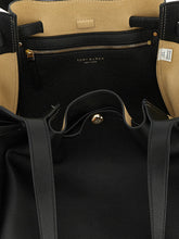 Tory Burch Romy Tote Shopping Bag Black