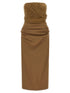Magda Butrym 28 Dress Brown