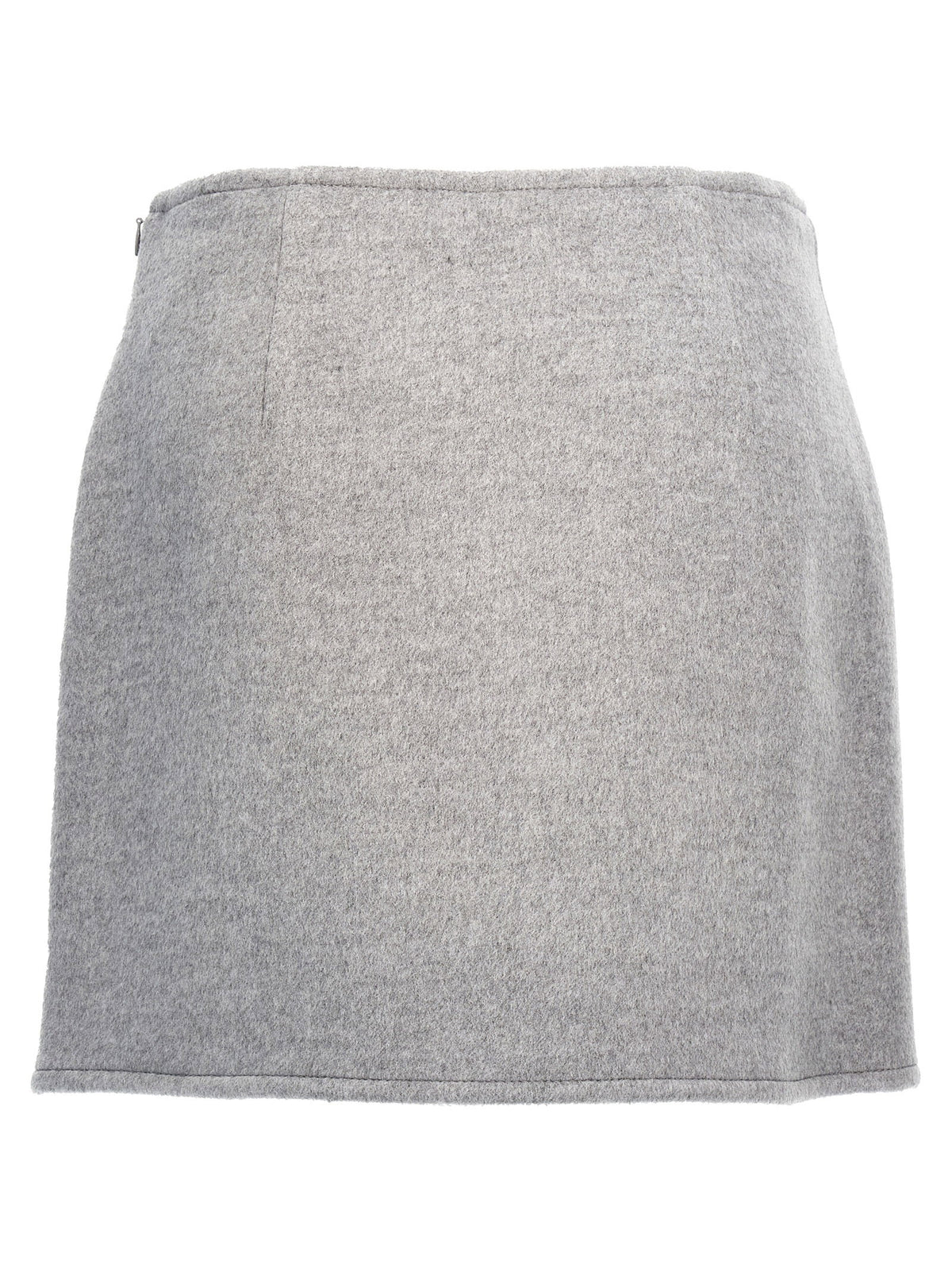 Tory Burch T Monogram Skirt Gray