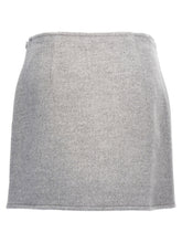 Tory Burch T Monogram Skirt Gray