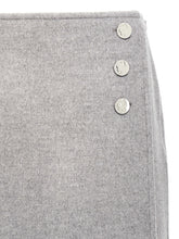 Tory Burch T Monogram Skirt Gray