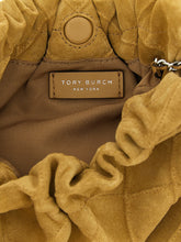 Tory Burch Hobo Mini Fleming Shoulder Bag Beige