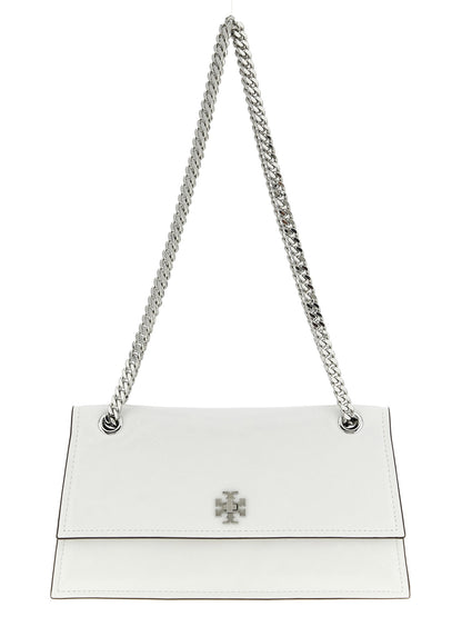 Tory Burch Kira Turnlock Shoulder Bag White