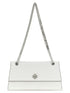 Tory Burch Kira Turnlock Shoulder Bag White