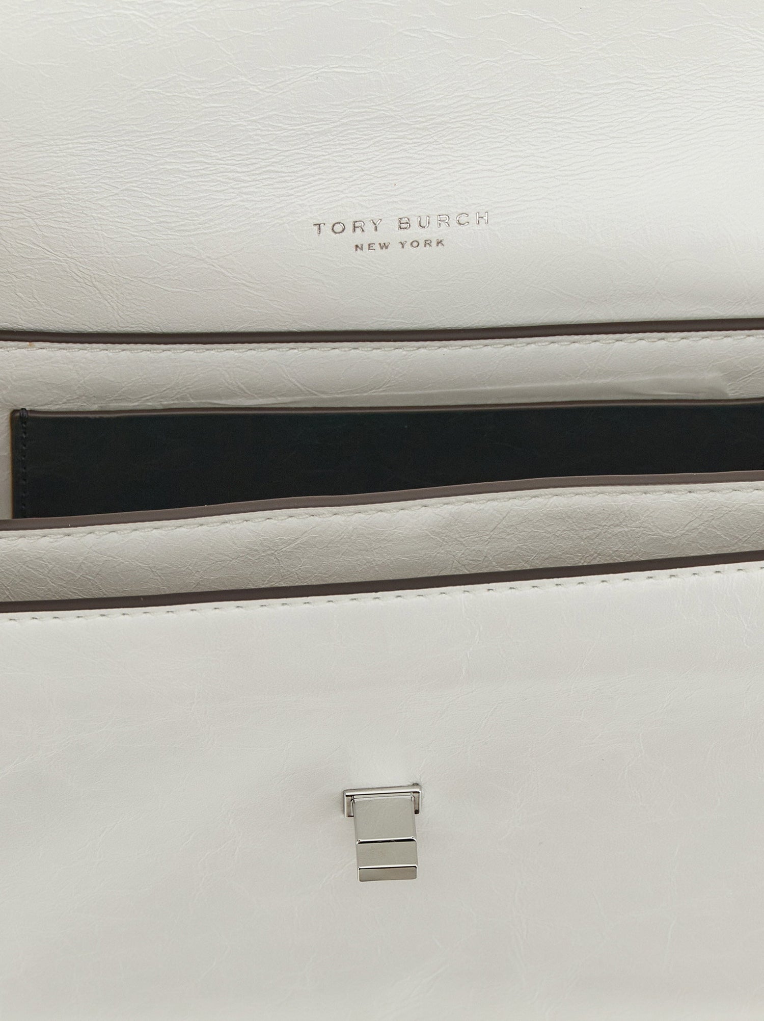 Tory Burch Kira Turnlock Shoulder Bag White