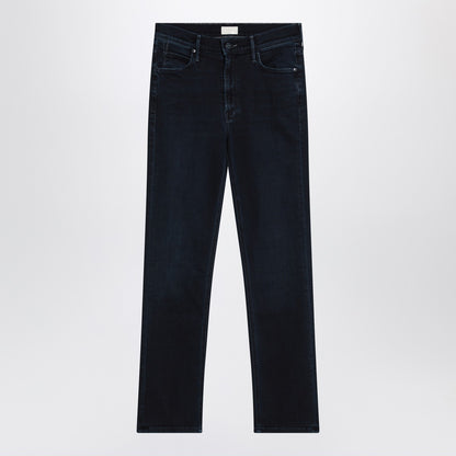 Mother Mid Rise Dazzler Ankle Straight-Leg Jeans in Dark Blue Blue