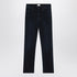 Mother Mid Rise Dazzler Ankle Straight-Leg Jeans in Dark Blue Blue