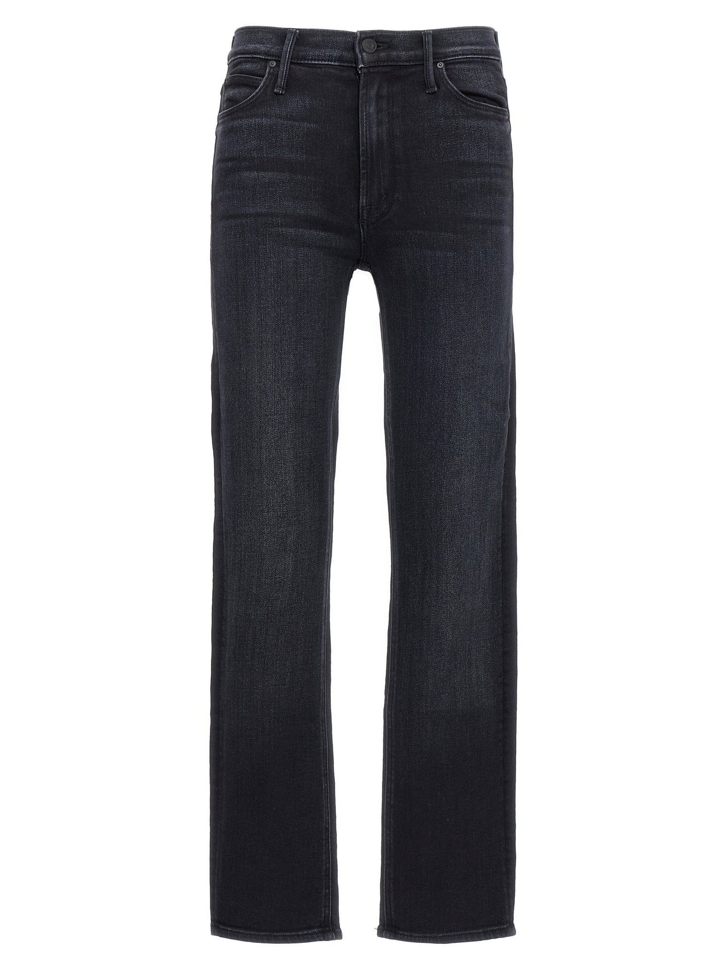 Mother The Mid Rise Dazzler Jeans Black
