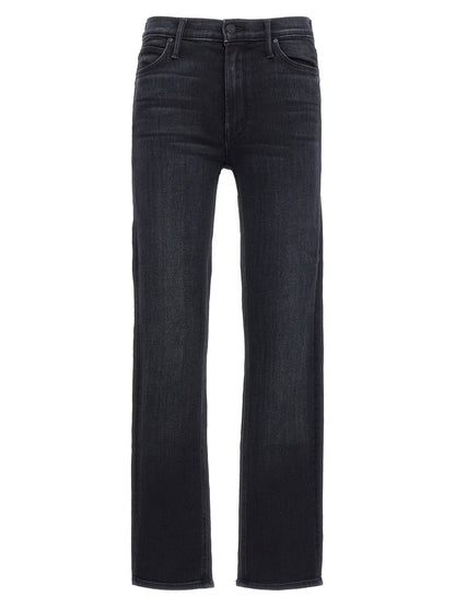 Mother The Mid Rise Dazzler Jeans Black