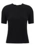 Tory Burch Back Closure Sweater Black