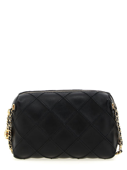 Tory Burch Fleming Small Crossbody Bag Black