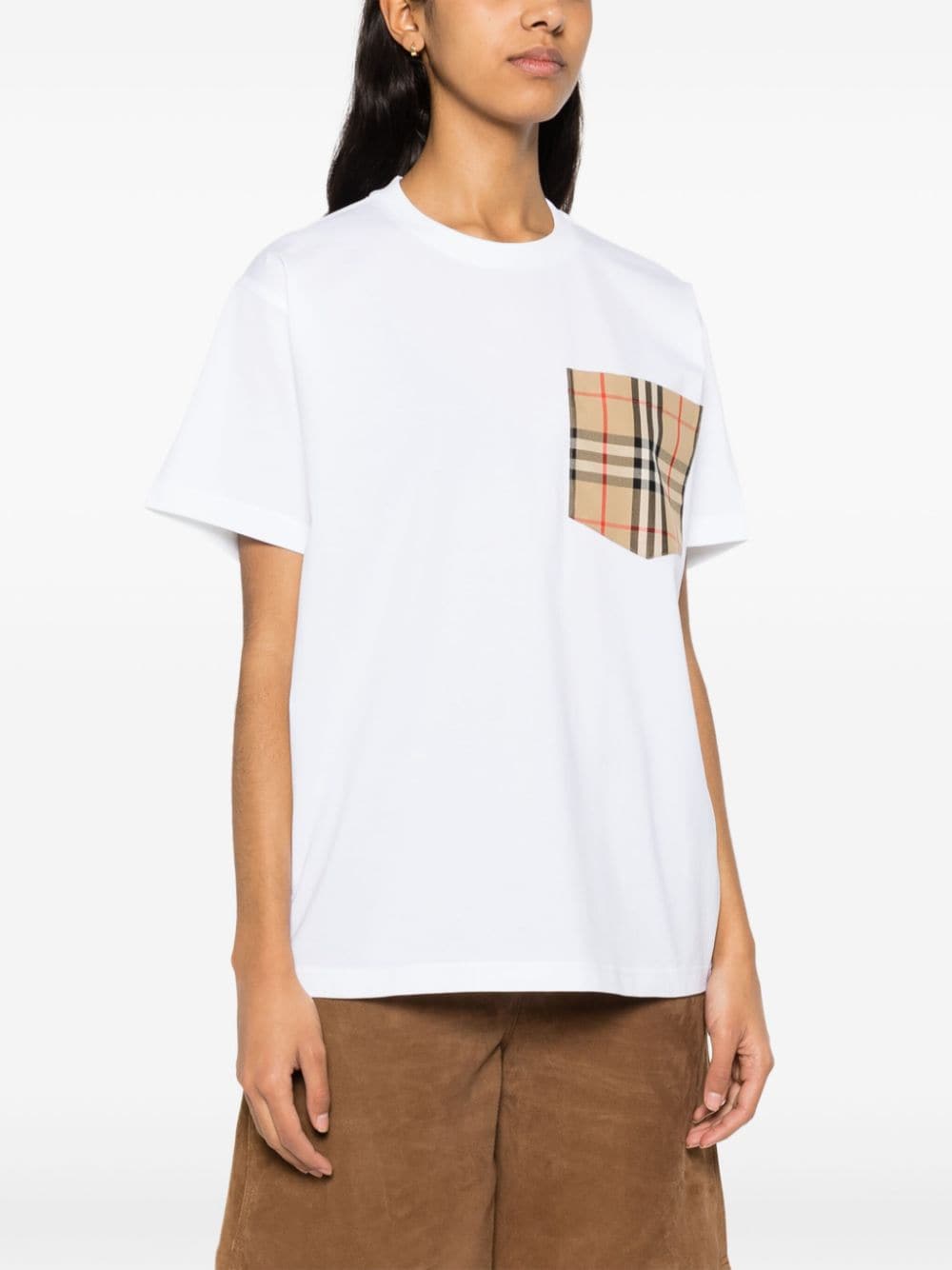 T-shirt with Check pocket