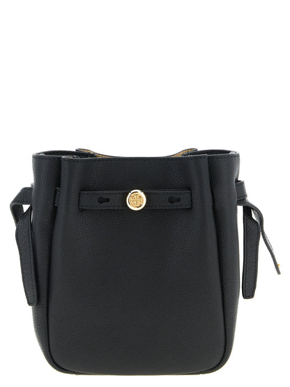 Tory Burch Romy Bucket Bag Black