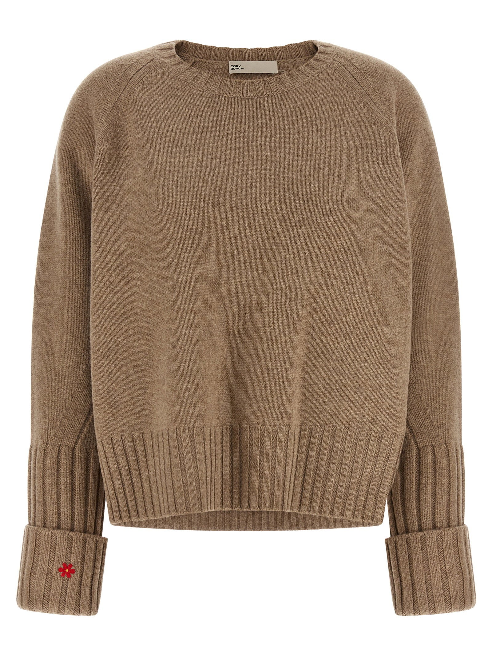 Tory Burch Wool Sweater Beige