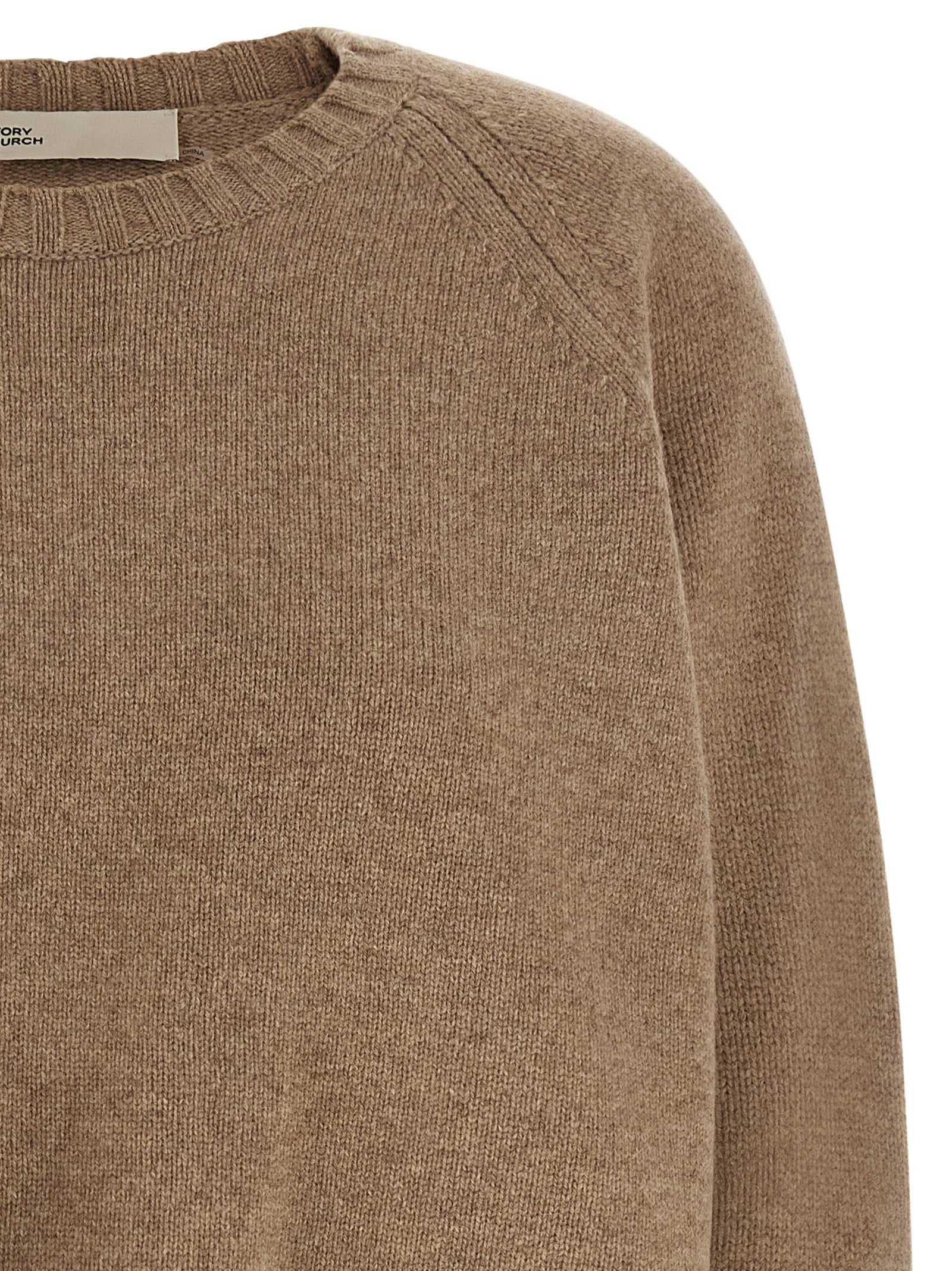 Tory Burch Wool Sweater Beige