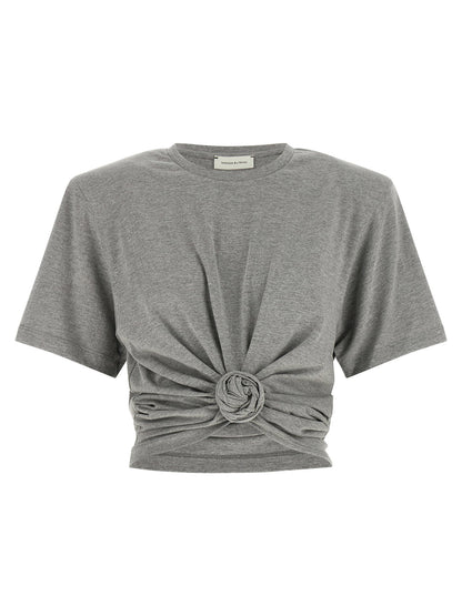 Magda Butrym 01 T-shirt Gray