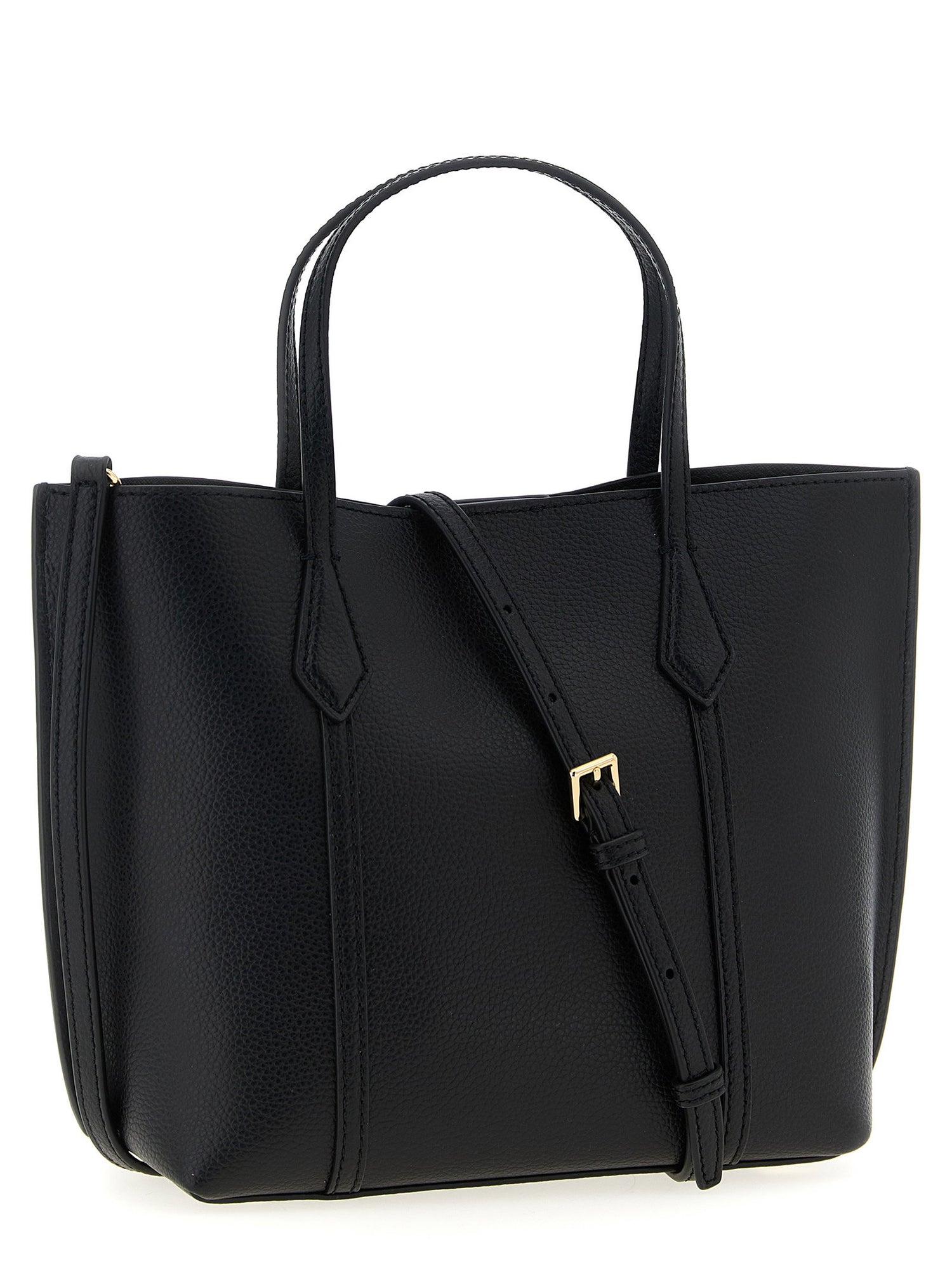 Tory Burch Perry Small Shopping Bag Black