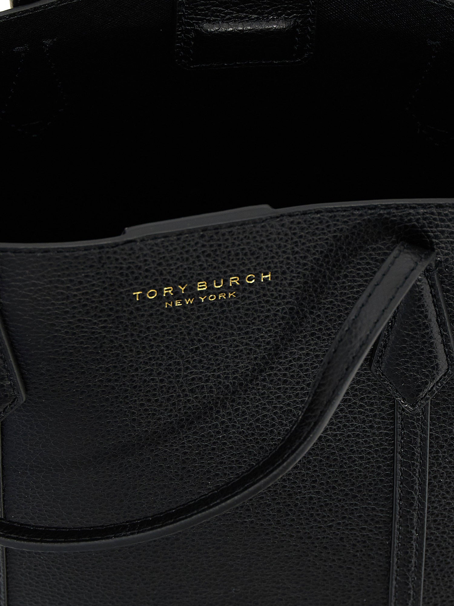 Tory Burch Perry Small Shopping Bag Black