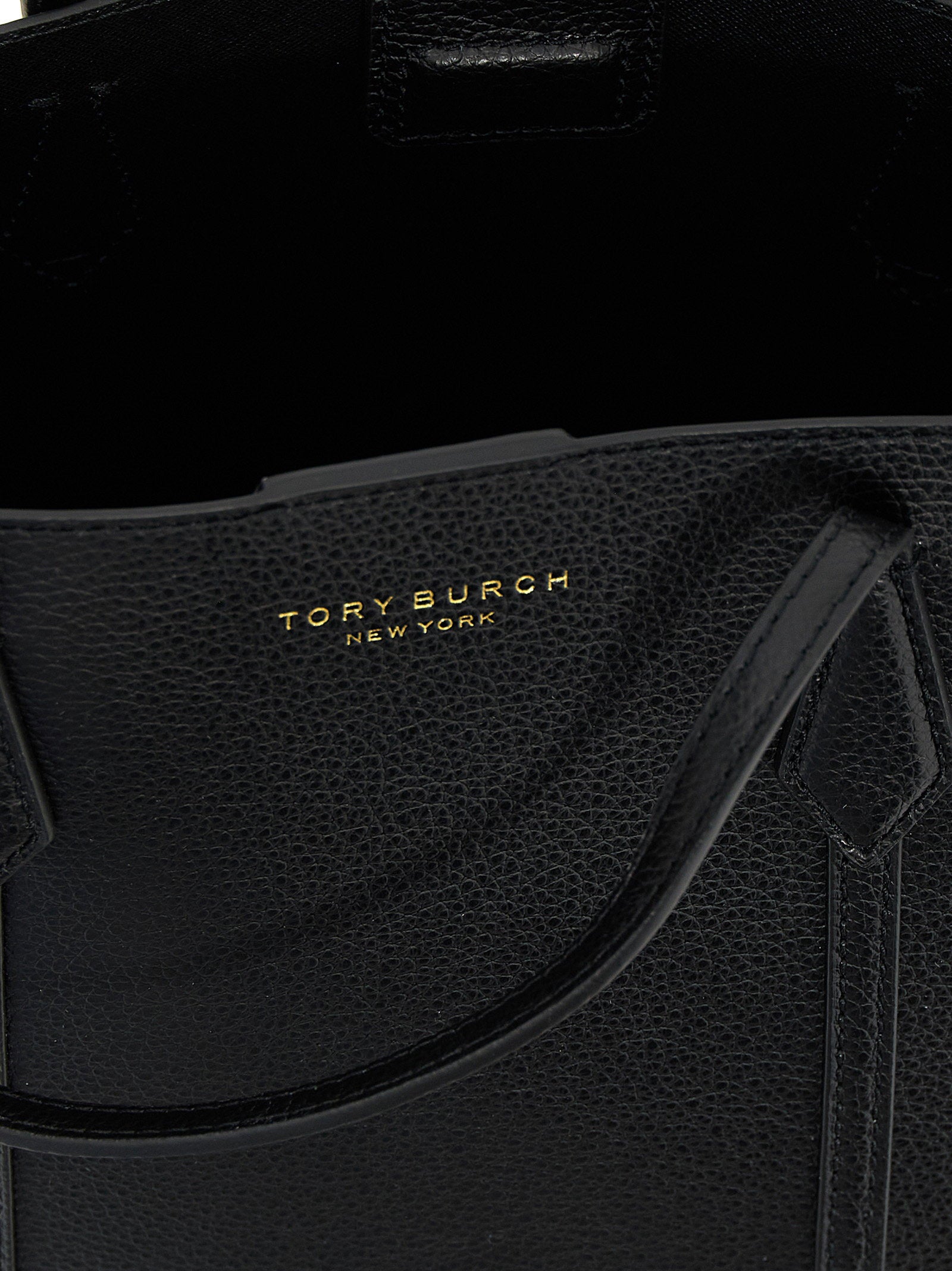 Tory Burch Perry Small Shopping Bag Black