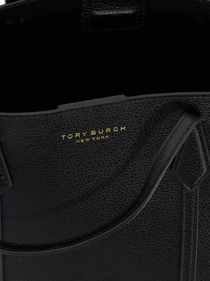 Tory Burch Perry Small Shopping Bag Black