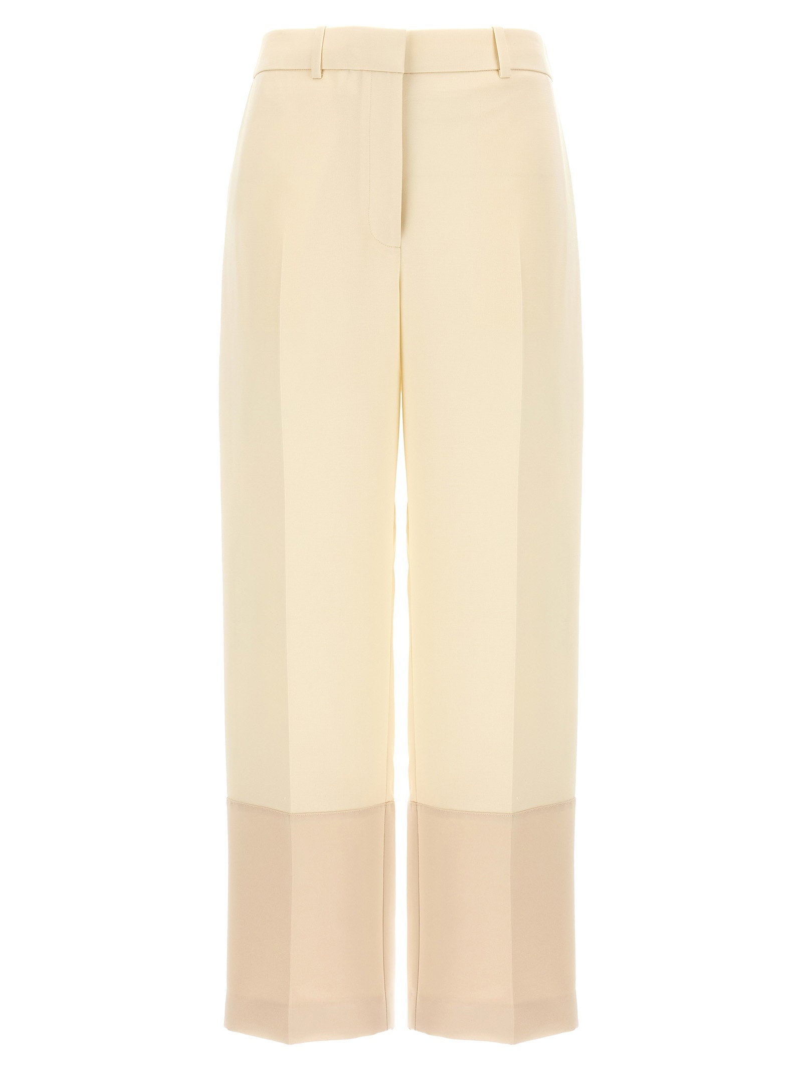 Tory Burch Cropped Pants White
