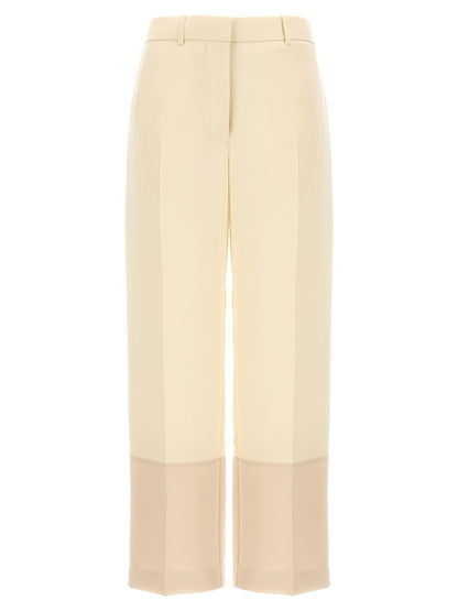 Tory Burch Cropped Pants White