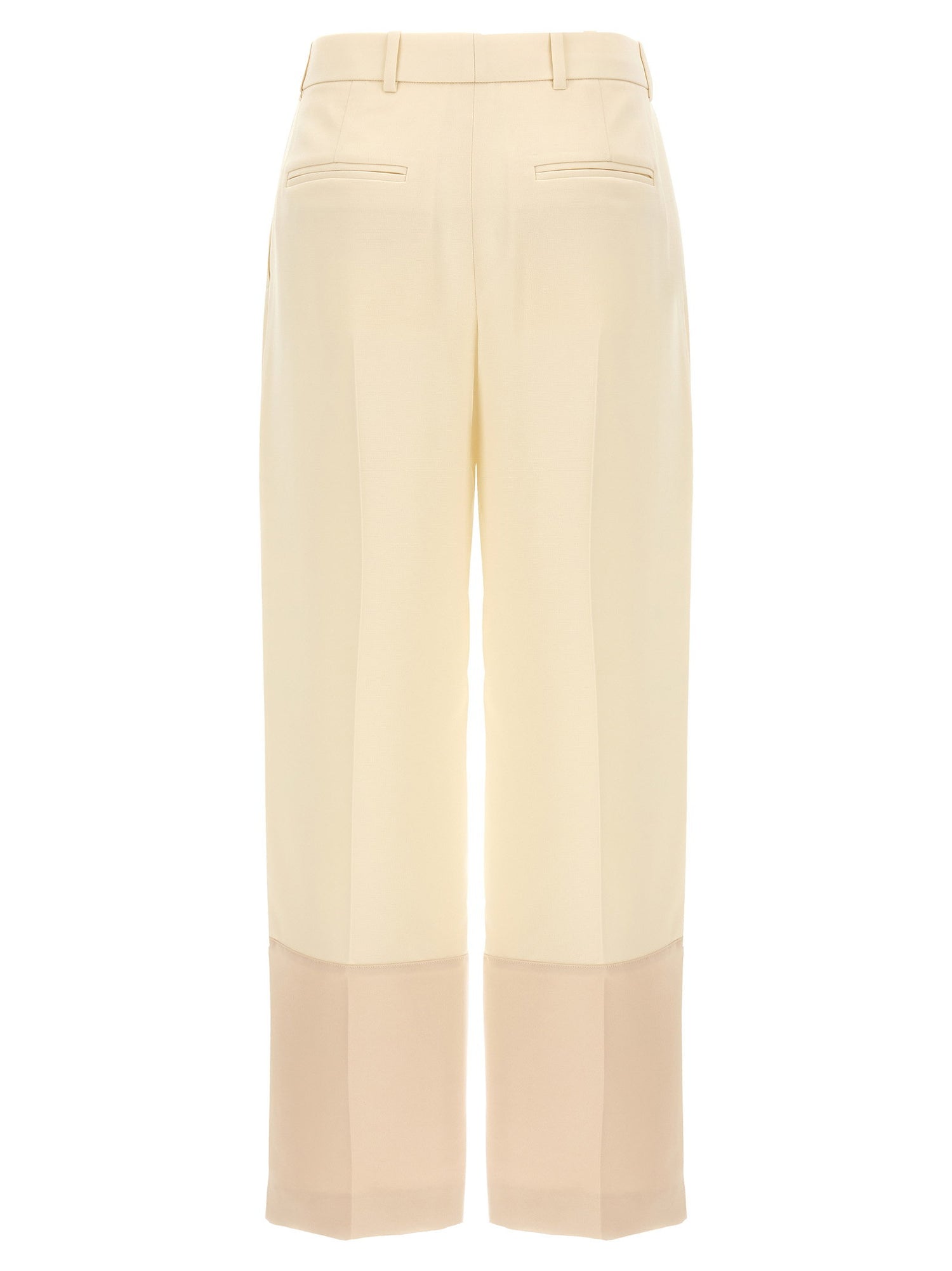 Tory Burch Cropped Pants White