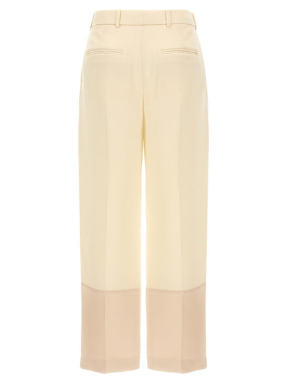 Tory Burch Cropped Pants White