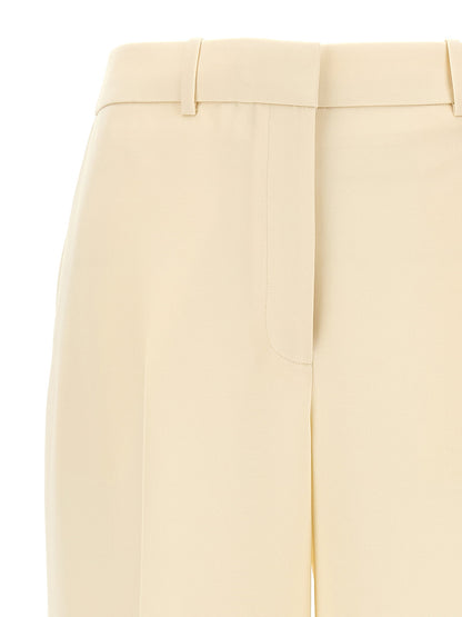 Tory Burch Cropped Pants White