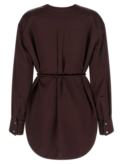 Tory Burch Satin Blouse Bordeaux