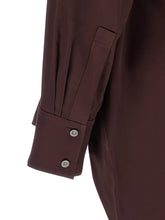 Tory Burch Satin Blouse Bordeaux