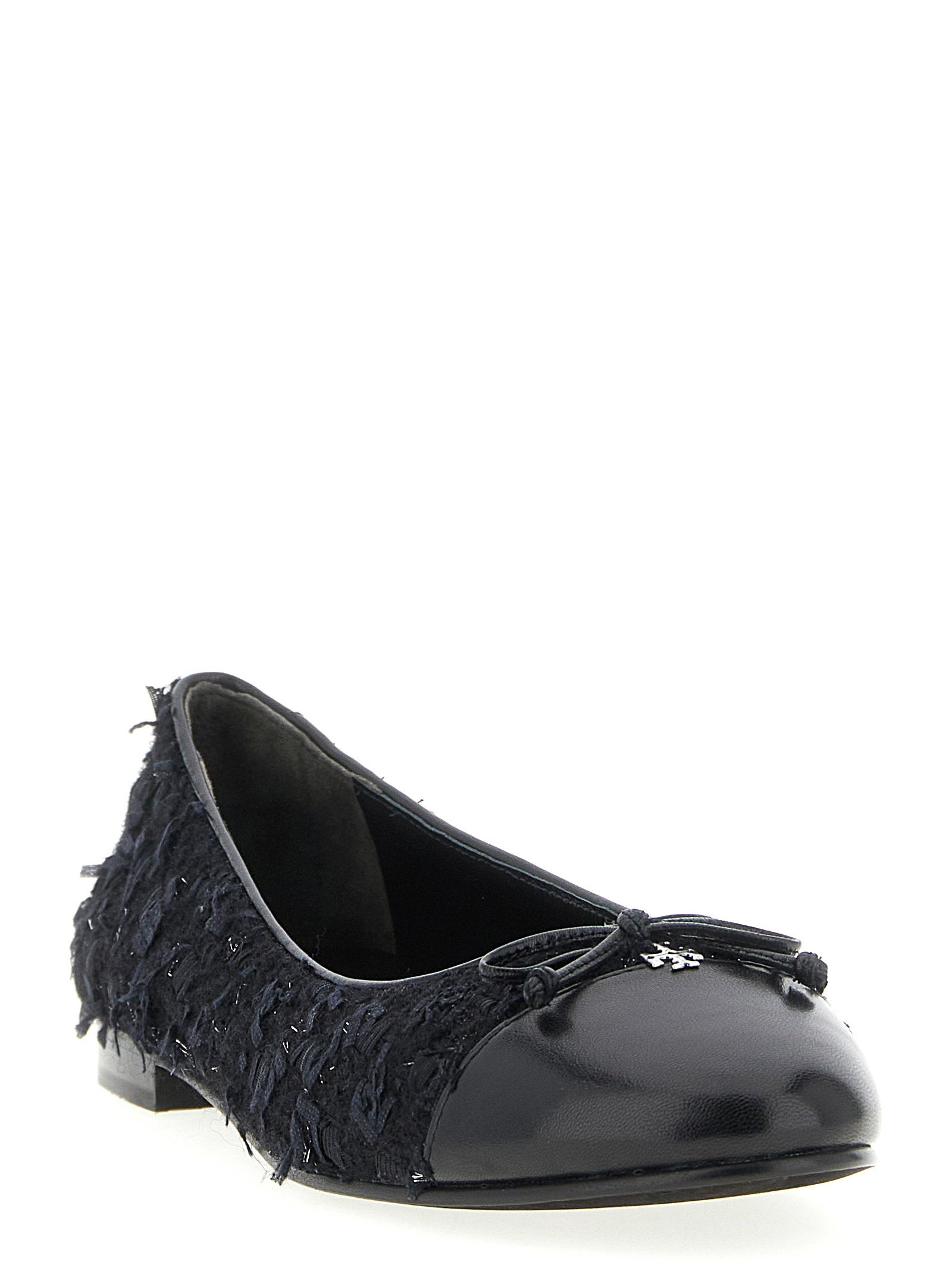 Tory Burch Cap-toe Ballet Flats Blue