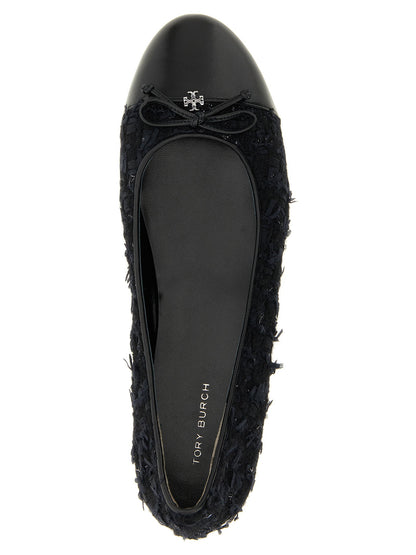 Tory Burch Cap-toe Ballet Flats Blue