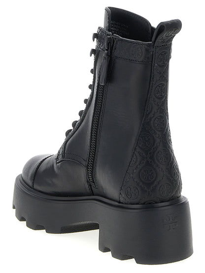 Tory Burch T Monogram Amphibian Black