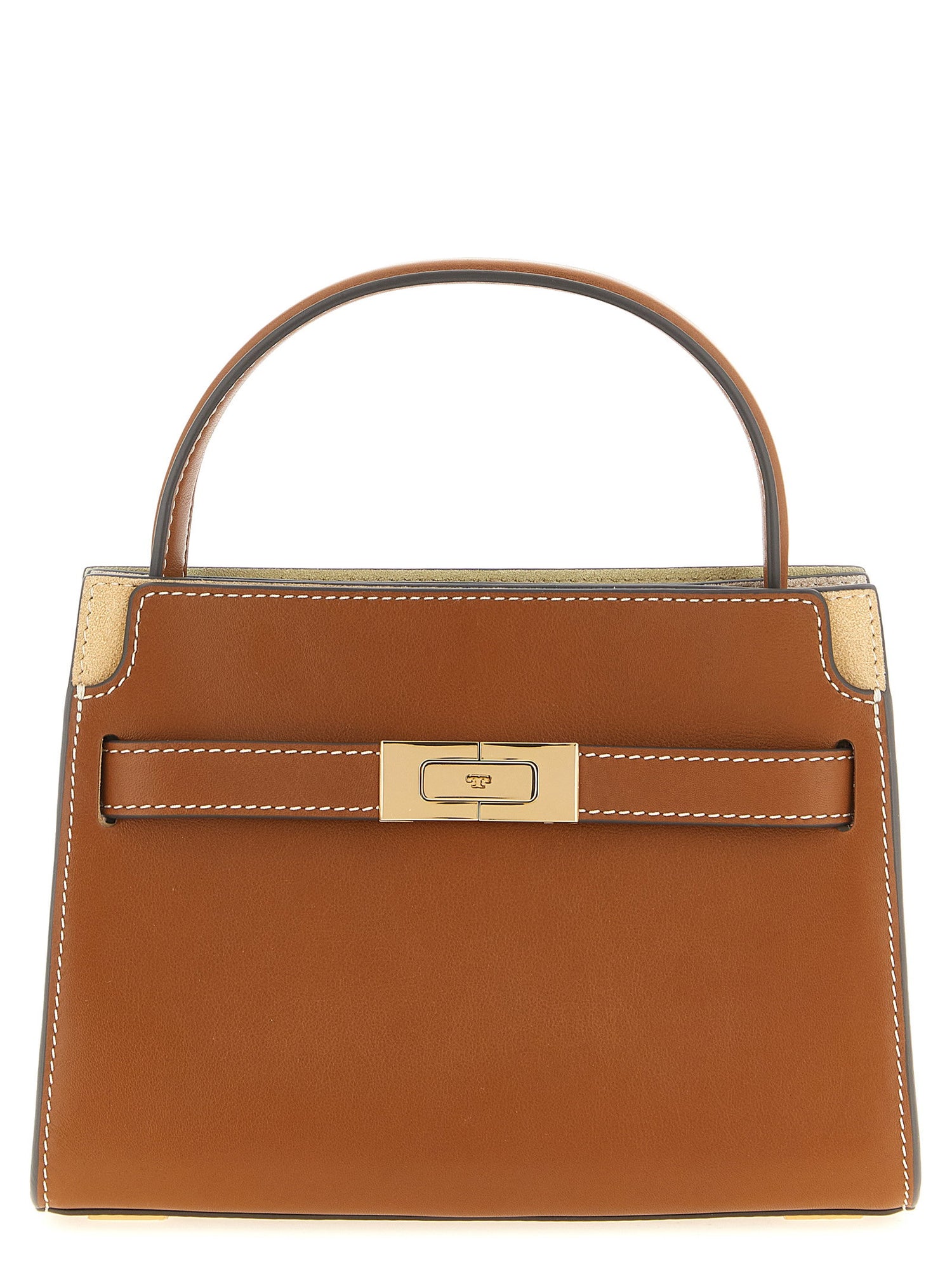 Tory Burch Lee Radziwill Petite Handbag Brown