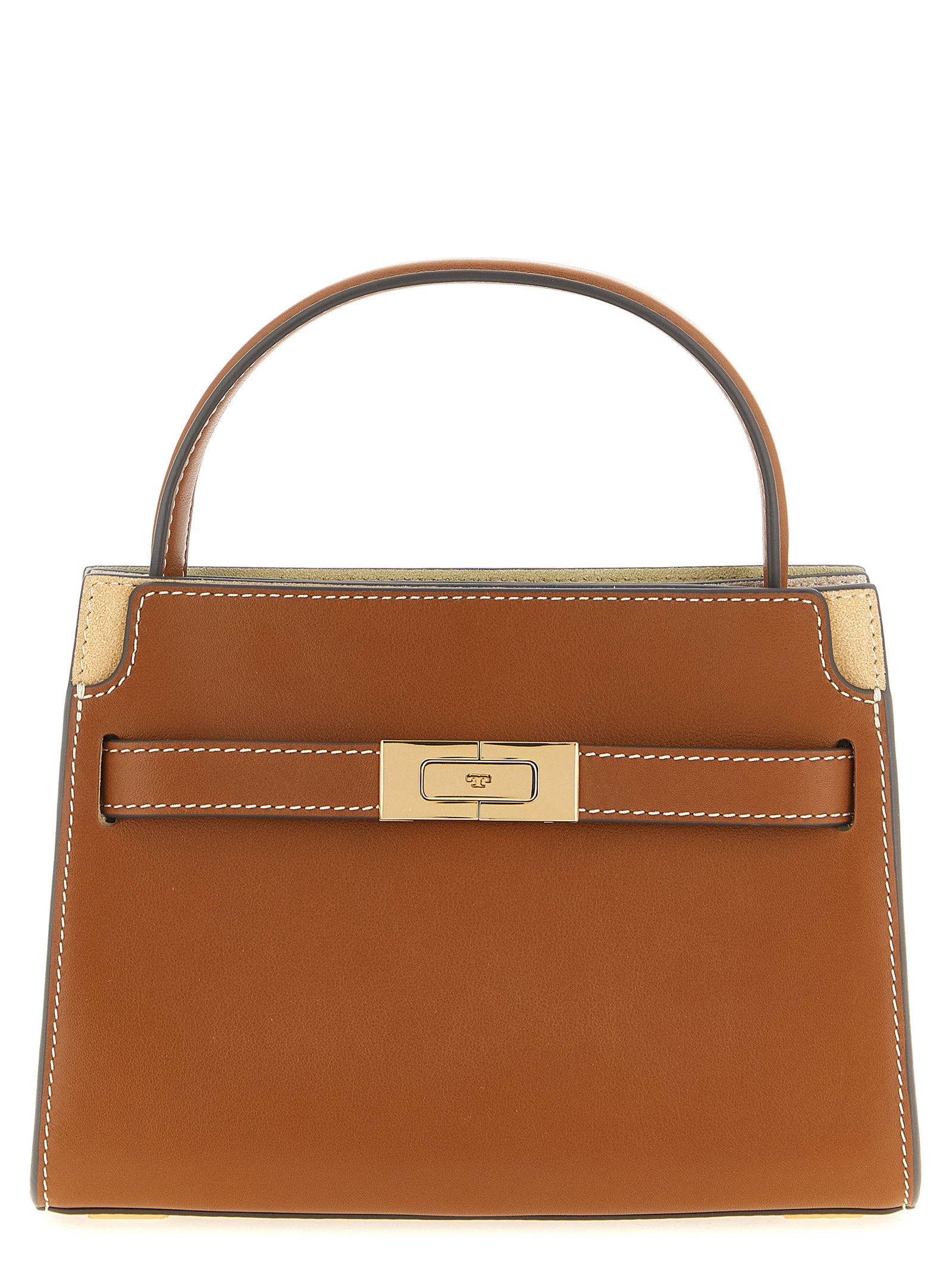Tory Burch Lee Radziwill Petite Handbag Brown