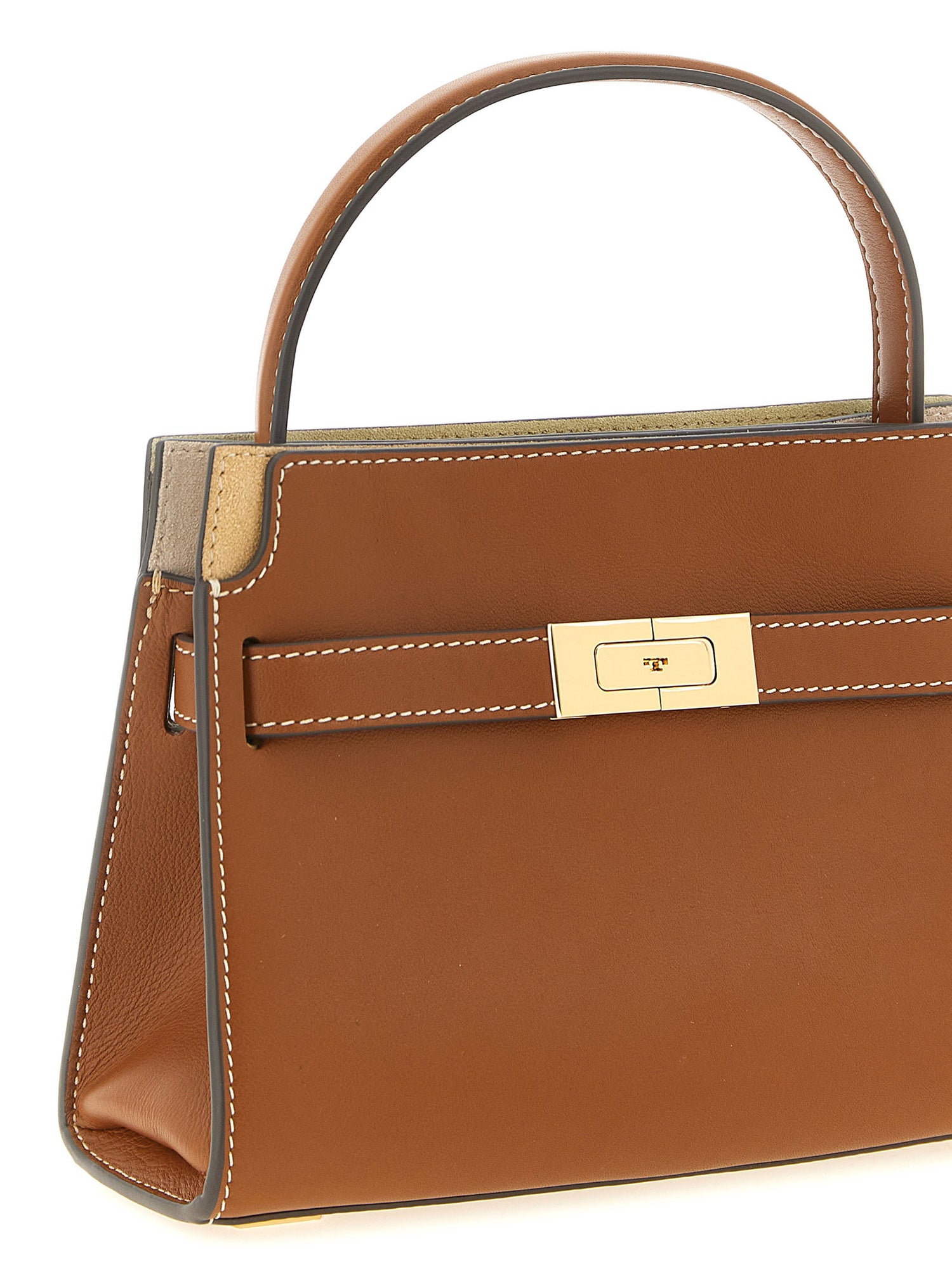 Tory Burch Lee Radziwill Petite Handbag Brown