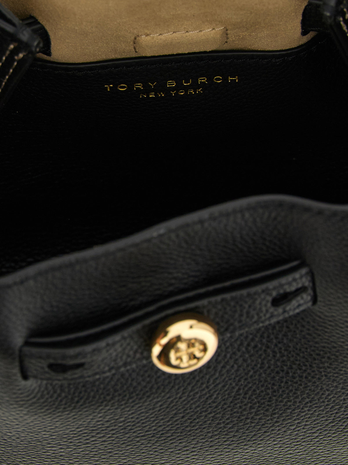 Tory Burch Romy Bucket Bag Black